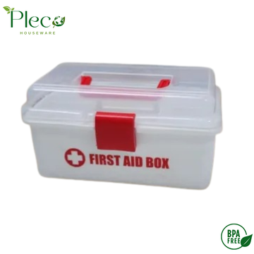 Family First Aid Medicine Box – Portable Multi-Layer Medical Storage Organizer