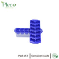 Ice Cube Tray with Storage Box – Pack of 2 - Pleco Houseware