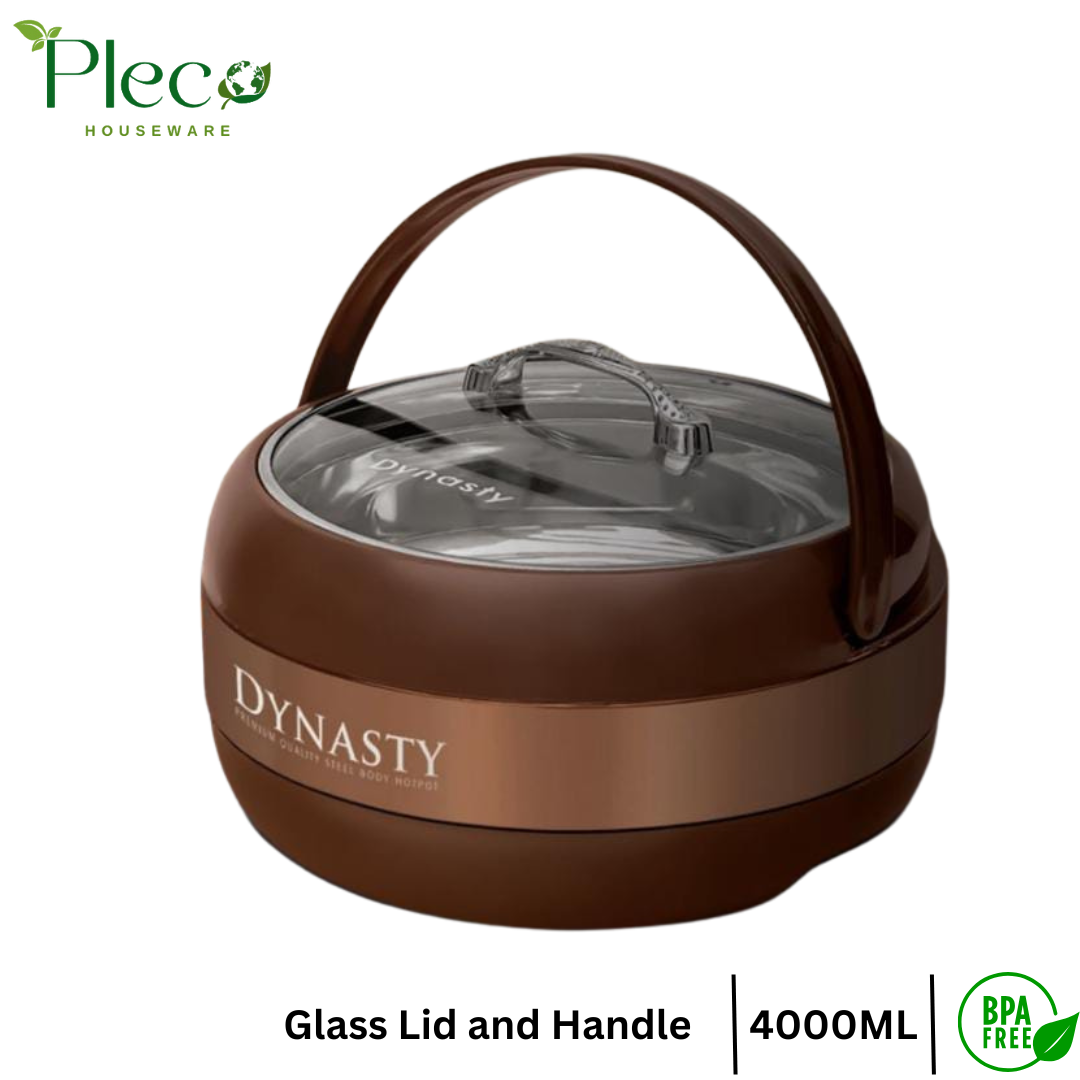 Hotpot | Food warmer | Hotpot Large Dynasty Classic 4000ml Premium Quality Hotpot - Pleco Houseware