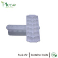 Ice Cube Tray with Storage Box – Pack of 2 - Pleco Houseware