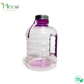 Sports Water Bottle - Protein water Bottle – Clear Transparent Plastic | Gym, Travel, Outdoor, School Use - Pleco Houseware