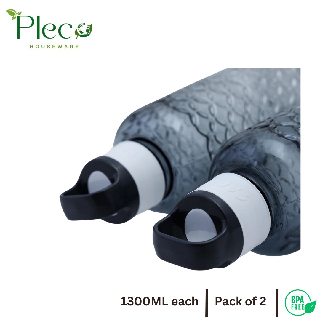 Fridge Water Bottle 2 Piece Set - Pleco Houseware