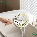 Multifunctional Folding Drain Basket – Double-Layer Kitchen Colander with Handle - Pleco Houseware