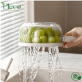 Multifunctional Folding Drain Basket – Double-Layer Kitchen Colander with Handle - Pleco Houseware