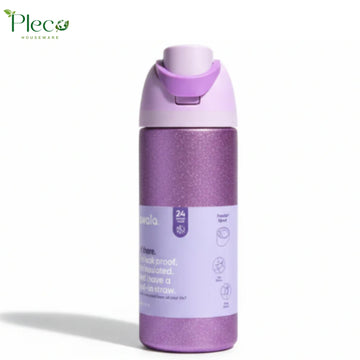 Owala FreeSip 24oz Water Bottle – Glitter Purple - Pleco Houseware