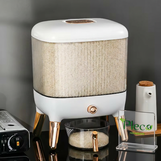 Kitchen 10Kg Rice Dispenser – Airtight Rice Storage Container
