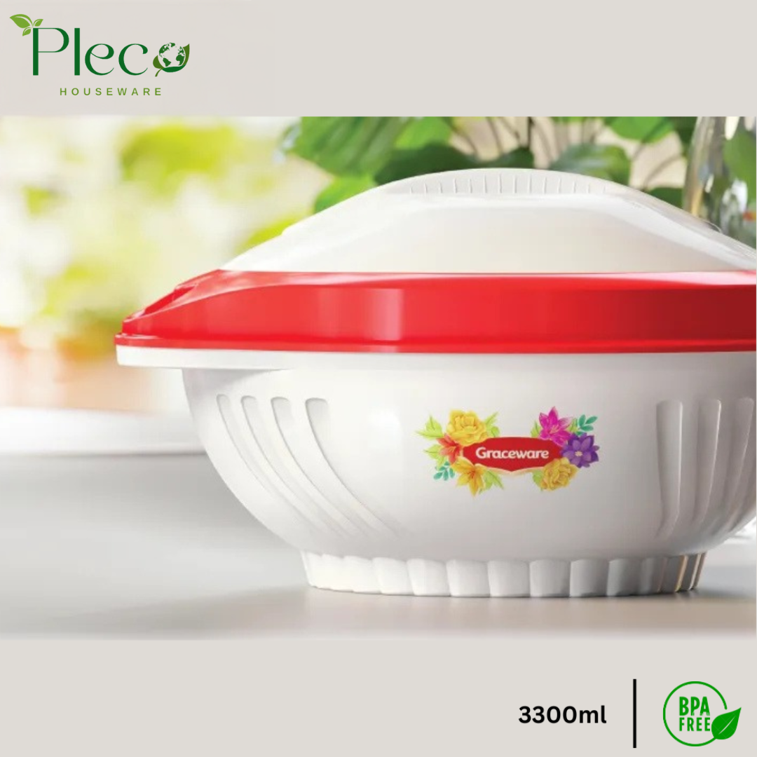 Hotpot | Insulated Hotpot | Food Warmer - White - Pleco Houseware