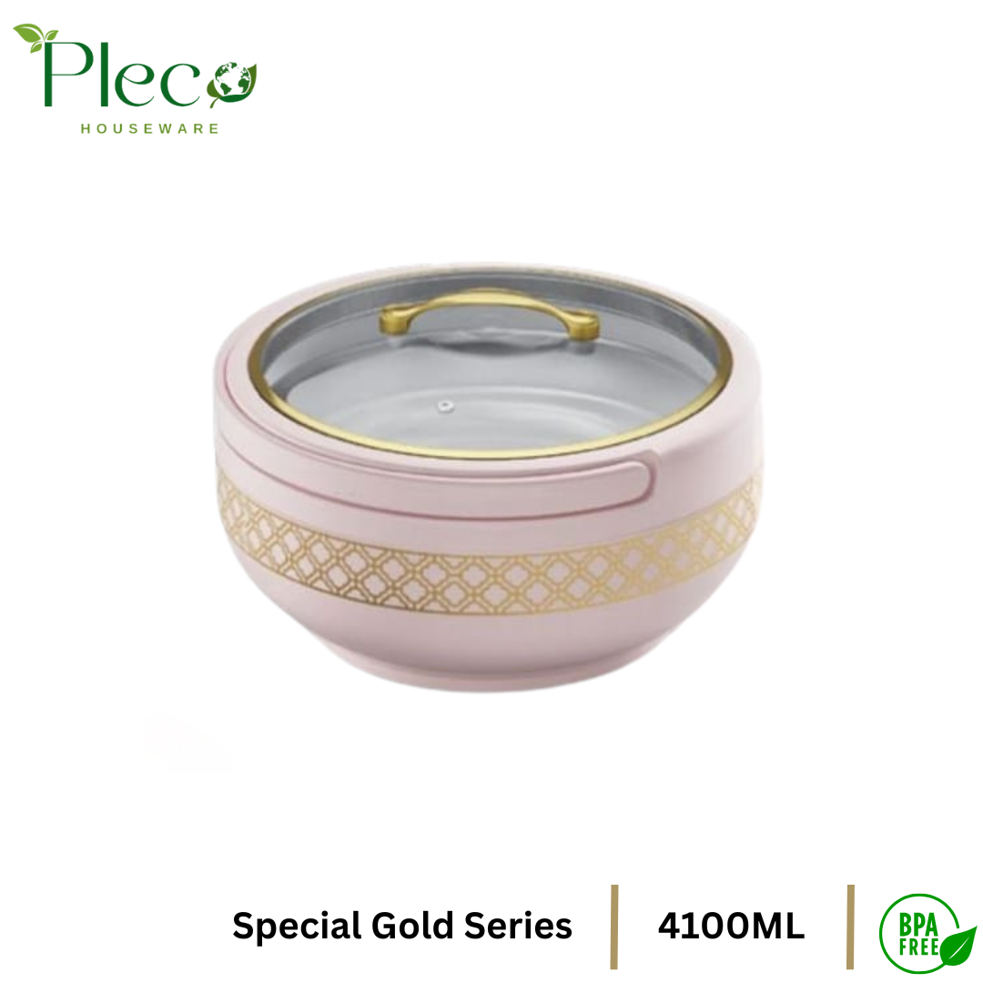 Brighton Gold Hotpot 4100ml – Premium Insulated Food Warmer - Pleco Houseware