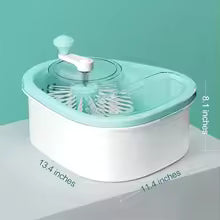 Manual Fruit & Vegetable Washer Basket with Drain