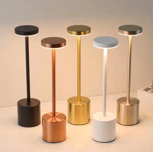 Rechargeable Metal Desk Lamp - Pleco Houseware
