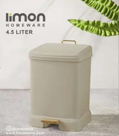 4.5L Pedal Smart Bin with Basket