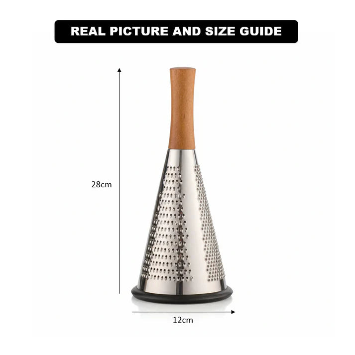 3-Sided Stainless Steel Grater - Pleco Houseware