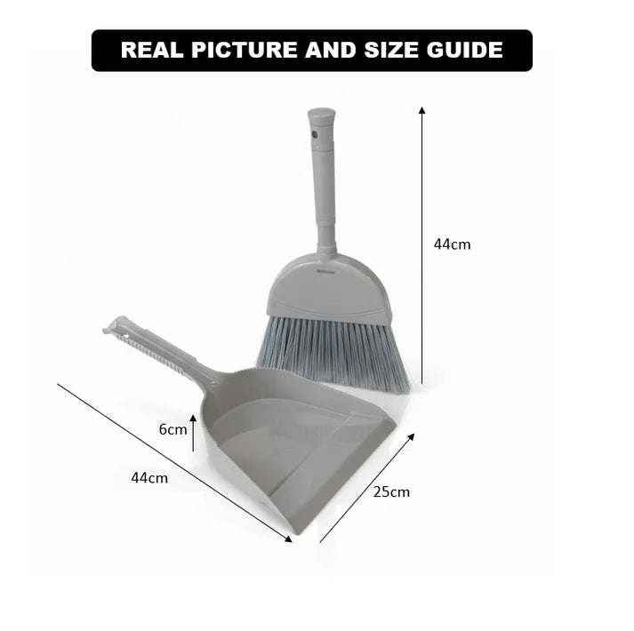 SmartSweep Broom & Pan Kit - Pleco Houseware