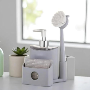 Dishwashing Dispenser Set (3‑Pcs)