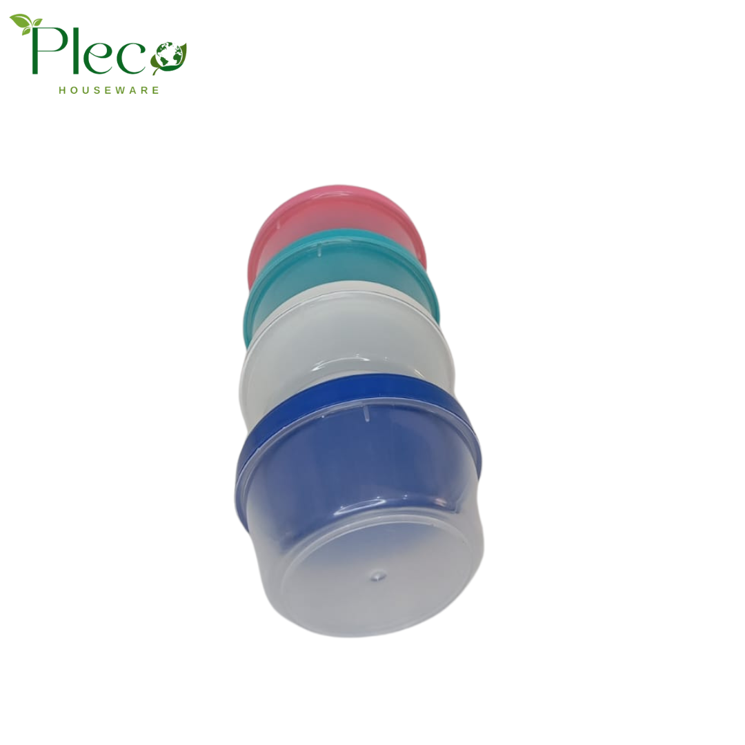 Mini Food Storage Containers | 4 in 1 bowl set | BPA Free Food Container