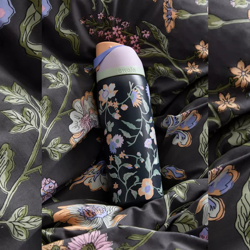 Owala FreeSip Water Bottle 24oz Floral - Pleco Houseware