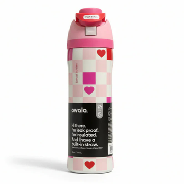 Owala FreeSip 24oz Water Bottle – Chess Hearts