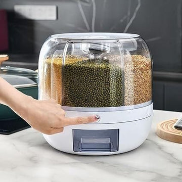 Multi‑Grain Airtight Storage Dispenser