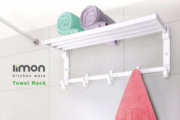 Adjustable Towel & Clothes Rack