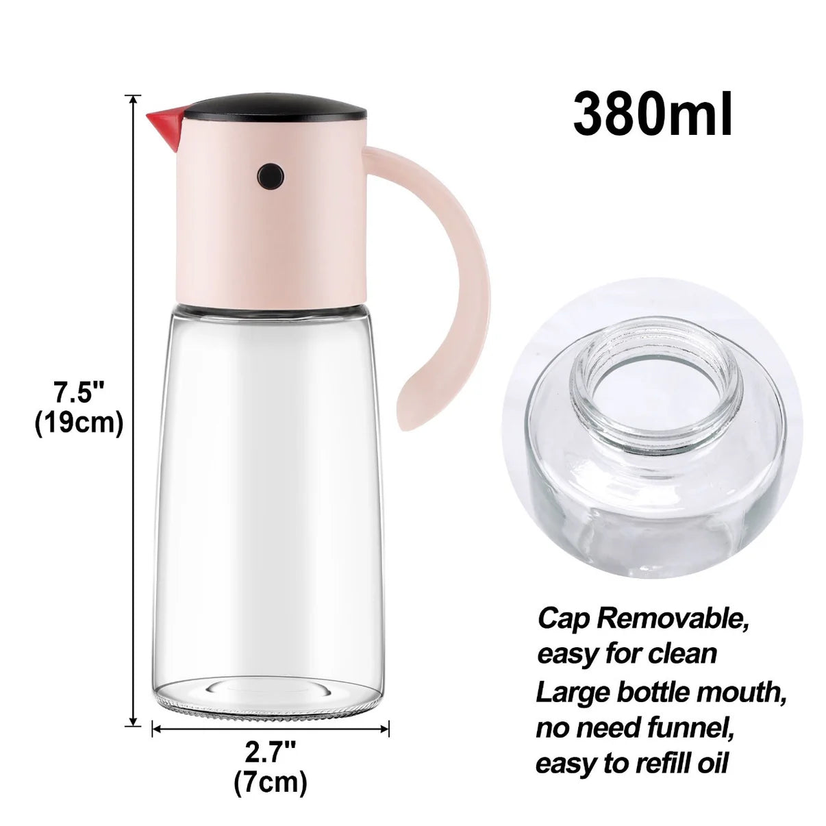 Limon Graceful Pour Oil Dispenser - Pleco Houseware