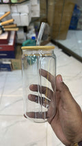Modern Mason Jar Glass with Straw - Pleco Houseware