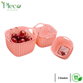 Basket | Grace basket | Cherry Basket | Vanity Storage Organizer Basket - Pleco Houseware