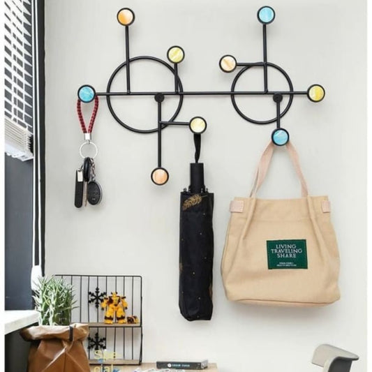 PREMIUM WALL SHELF WITH HOOKS