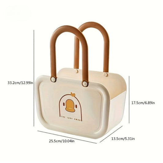 BATHROOM SUNDRIES STORAGE BASKET