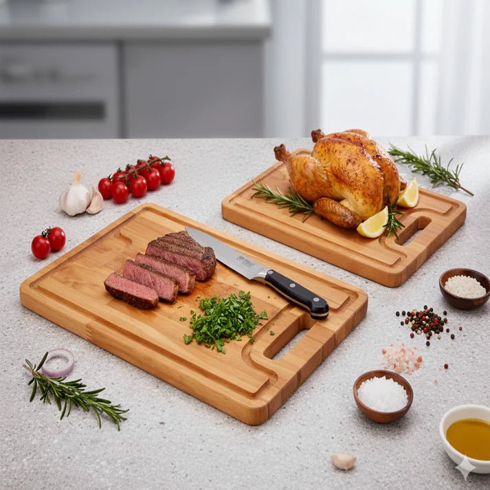Beech Wood Cutting Board by Limon - Pleco Houseware