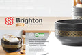 Brighton Hotpot Gold Gift Pack | Black - Pleco Houseware