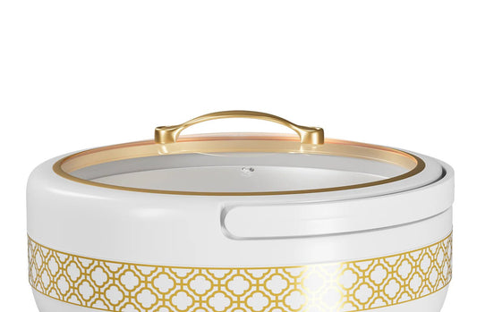 Brighton Large Hotpot Gold White - Pleco Houseware