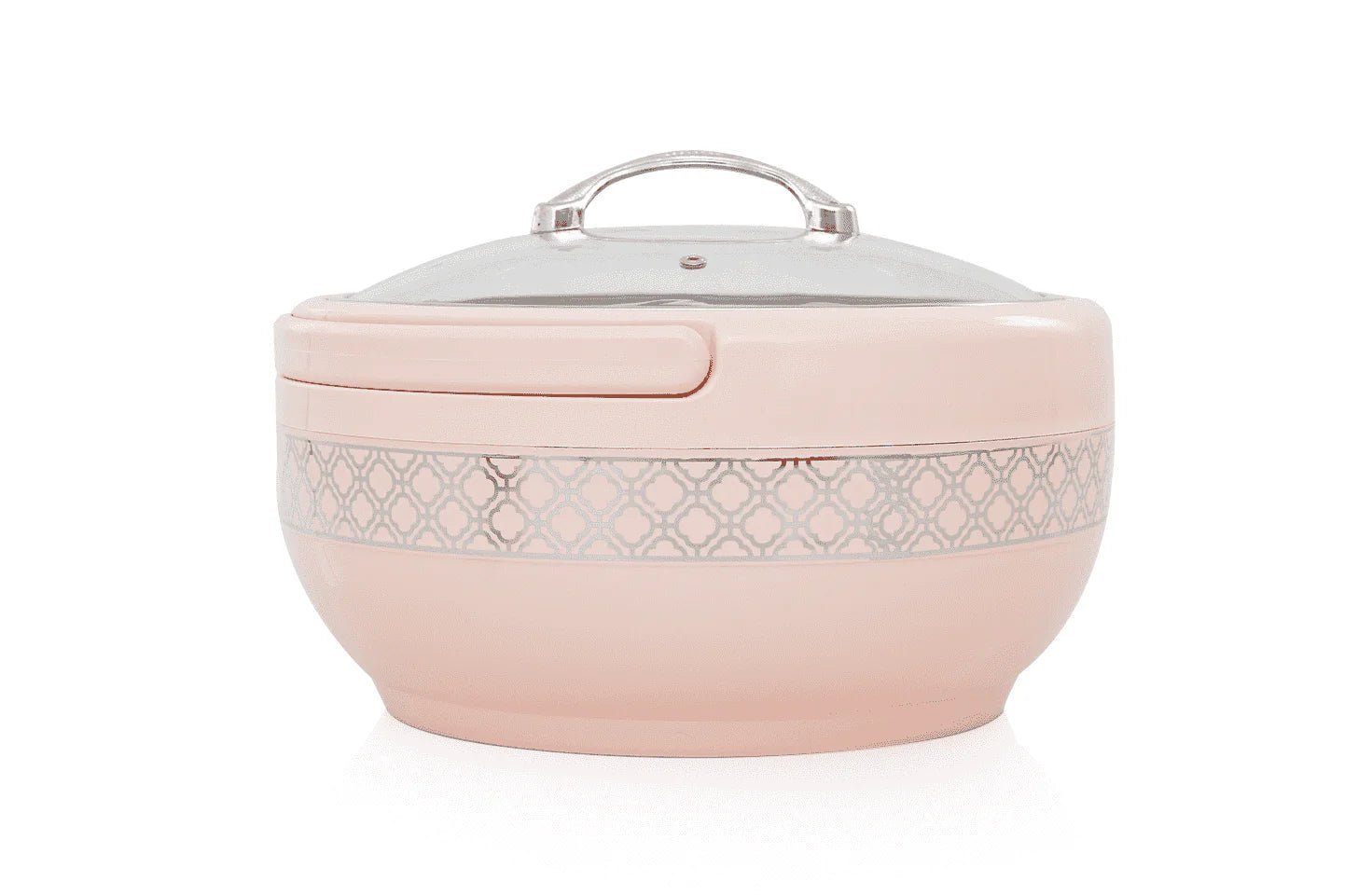 Brighton Large Hotpot Silver – Pink - Pleco Houseware