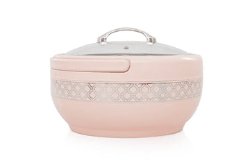 Brighton Large Hotpot Silver – Pink - Pleco Houseware