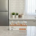 Classic Trio Glass Snack Server Rack - Pleco Houseware