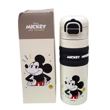 Disney Mickey Mouse Comfy Grip Premium Thermos Bottle – 520ML - Pleco Houseware