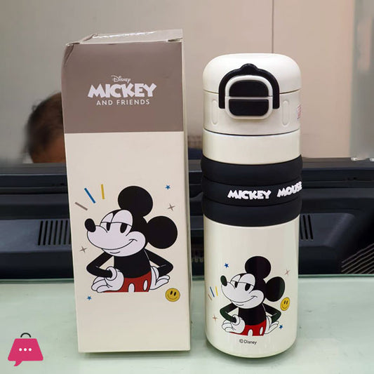 Disney Mickey Mouse Comfy Grip Premium Thermos Bottle – 520ML