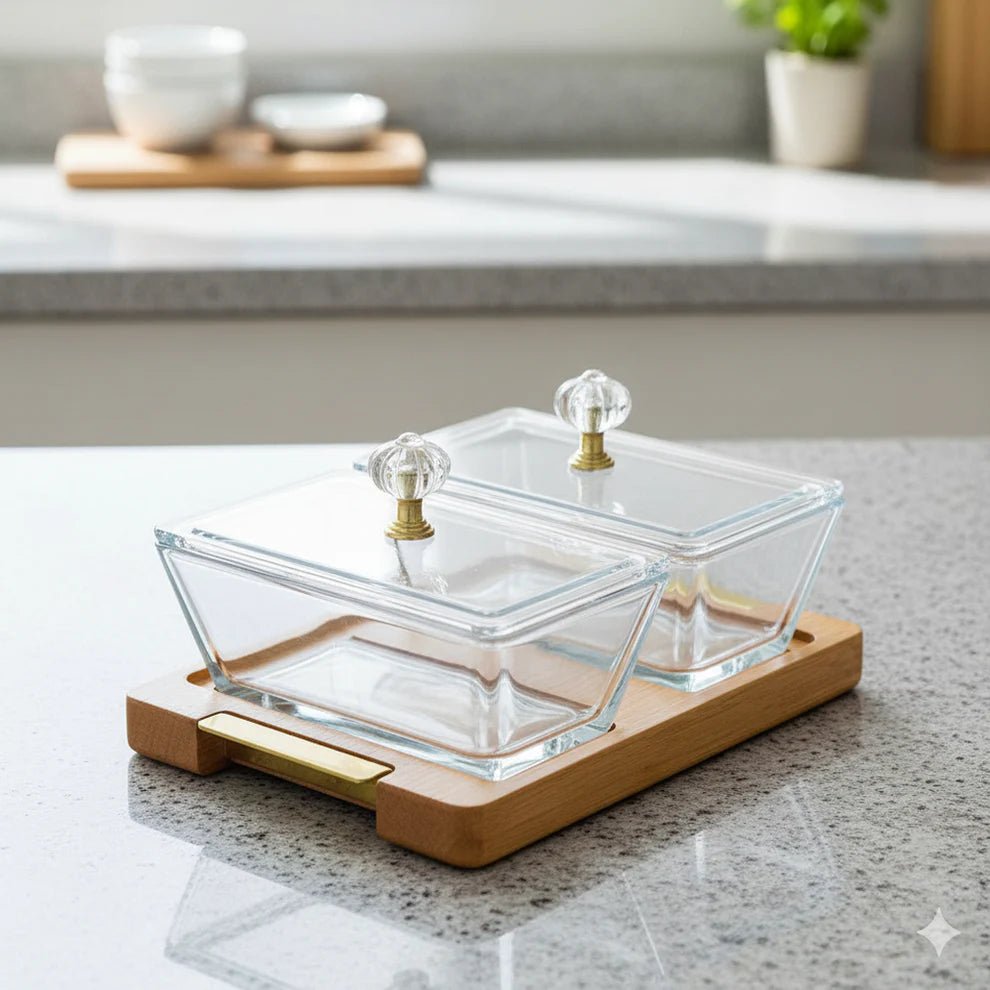 DuoDelight Snack Server Set - Pleco Houseware