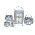 Dynasty Sigma 5 - Piece Insulated Hotpot Set with Water Cooler and Thermos Flask - Pleco Houseware
