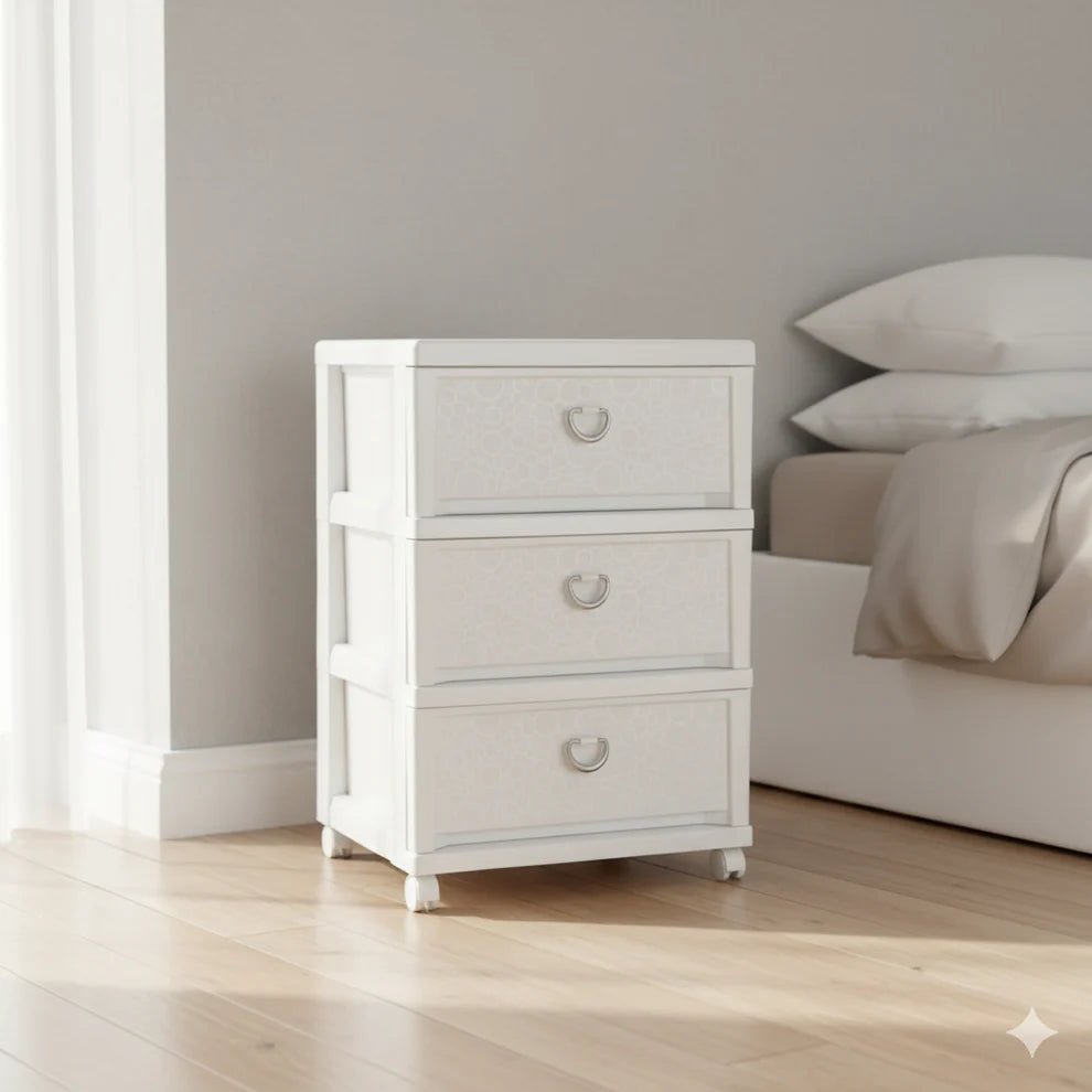 EleganTower 3‑4 Tier Drawer Organizer - Pleco Houseware