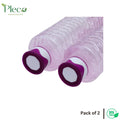 Fridge Water Bottle 2 - Piece Set – 1200ml Each | Unbreakable Food Grade PET Plastic | Jumbo Series - Pleco Houseware
