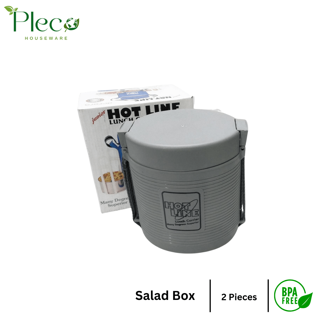 HOTMASTER 2+1 Layer Tiffin Insulated Travelling Office Lunch Box - Pleco Houseware