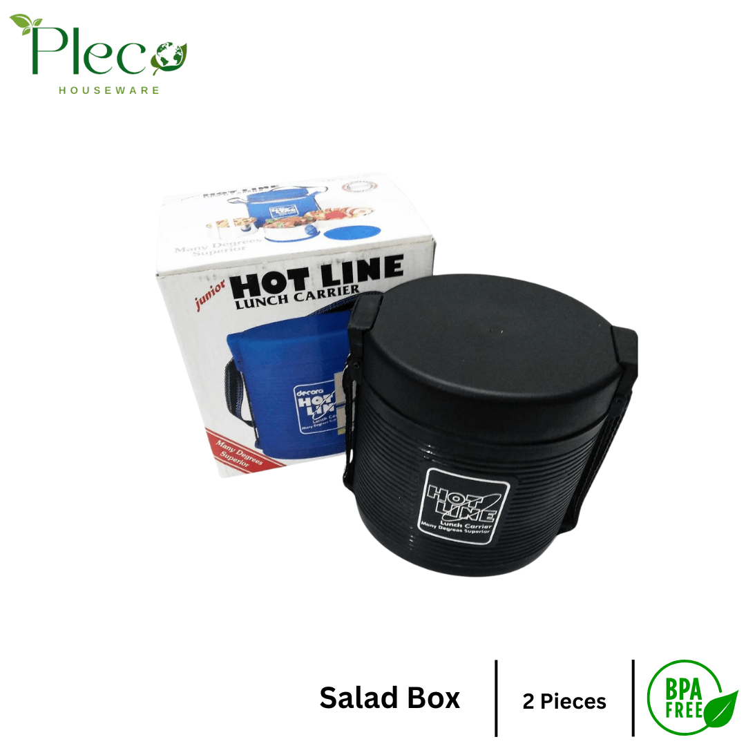 HOTMASTER 2+1 Layer Tiffin Insulated Travelling Office Lunch Box - Pleco Houseware