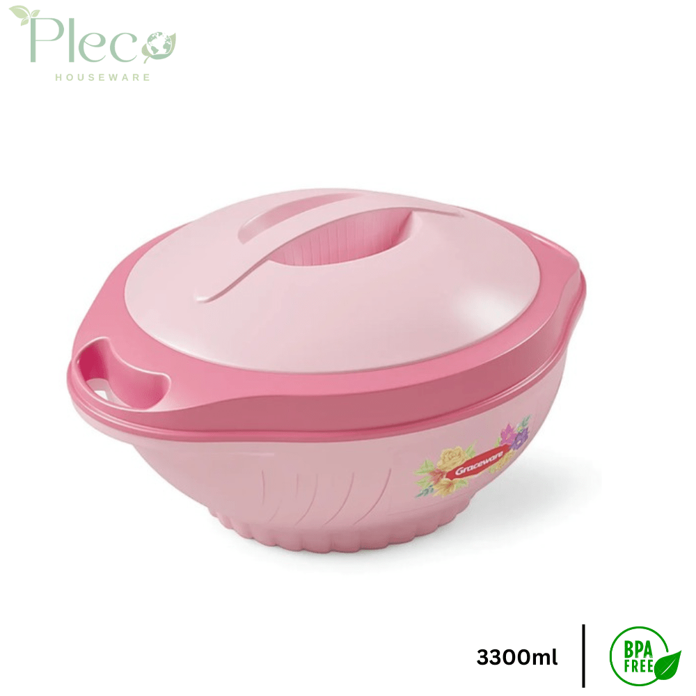 Hotpot | Insulated Hotpot | Food Warmer - Pink - Pleco Houseware