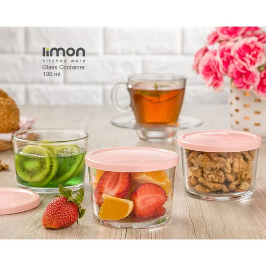 Limon 190ml Mini Glass Storage Bowl