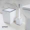 LuxeSwing Dustbin & Brush Set (1810) - Pleco Houseware