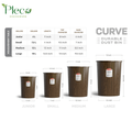 Marble Style Curve Dustbin Black | 18L - Pleco Houseware