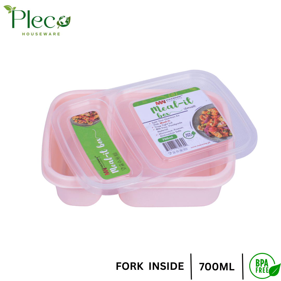 Meal - It Lunch Box 1000ml – BPA - Free, Leakproof & Food Grade for Office & School - Pleco Houseware