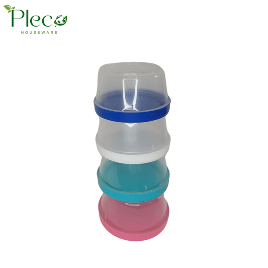 Mini Food Storage Containers | 4 in 1 bowl set | BPA Free Food Container - Pleco Houseware