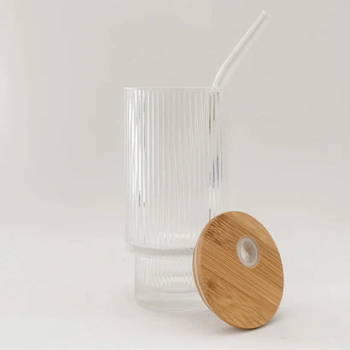 Spill Proof Glass Tumbler Mug - Pleco Houseware