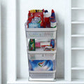 Multipurpose 3 Layer Rack For Kitchen Storage Organizer | Vegetable Rack and Washroom, Bedroom Use - Pleco Houseware